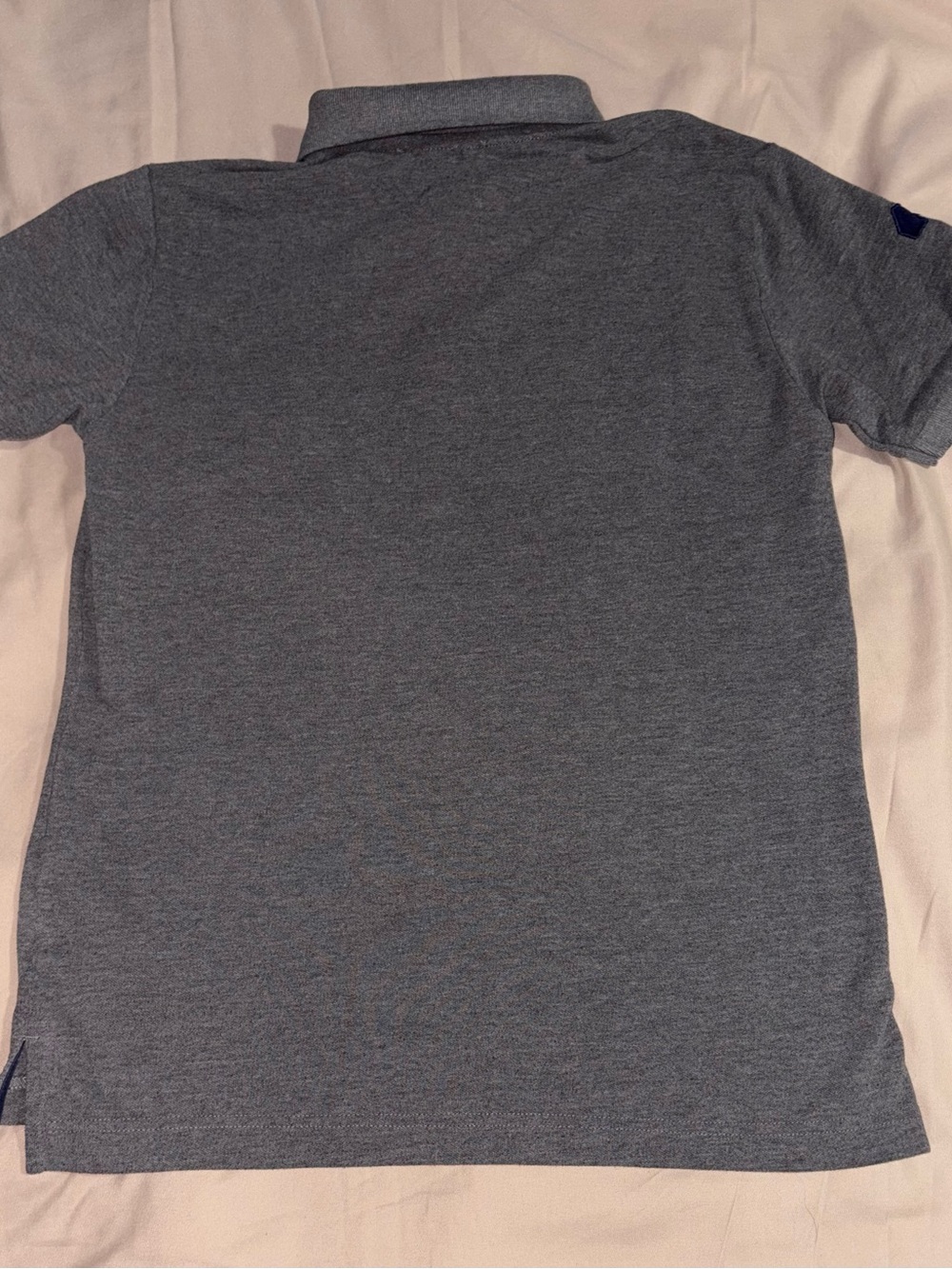 U.S. Polo Assn. Boys Gray Polo Shirt XL (14–16) #3 Sleeve Patch - Picture 2 of 8